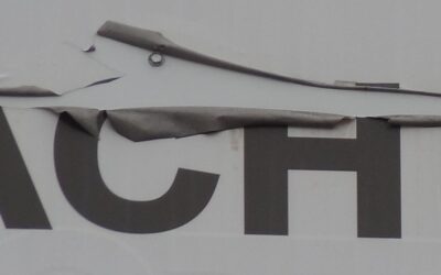 Vinyl Sign Failure